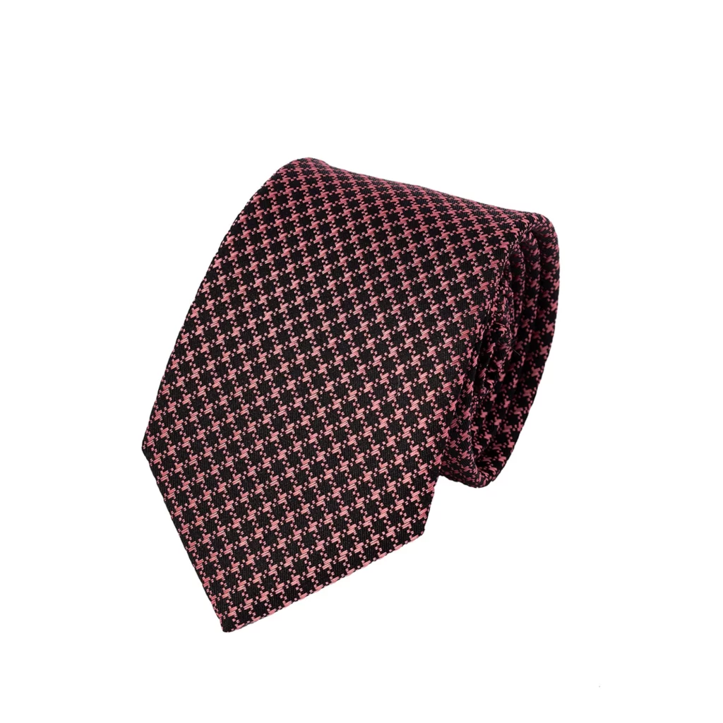 کراوات پوشتدار مشکی آجری