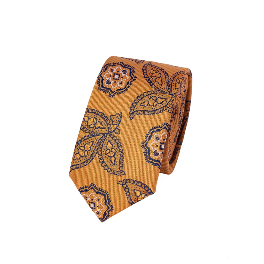 کراوات پوشتدار زرد