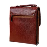کیف دوشی چرم نوری1