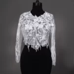 کت عروس حجابی دانتل