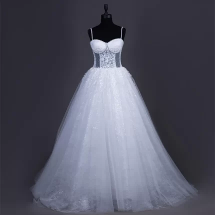 لباس عروس پاییز ریزشی